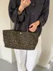 Bolso de Mujer con Estampado de Leopardo de Nicho Nuevo Otoño 2026, Bolso de Mano de Alta Gama para el Trabajo, Bolso de Hombro de Gran Capacidad