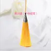Marcador de Página de Liga Metálica Estilo Chinês Peixe Plano Borla Pendurada Anti-rugas Borla Pequena para Roupas Borla Decorativa Presente