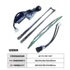 Conjunto de Limpiaparabrisas Marino de Acero Inoxidable Material 316 12V24V Yate Buque de Carga Brazo de Limpiaparabrisas Simple/Doble Hoja de Limpiaparabrisas Limpiaparabrisas