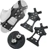Crampones para Exteriores Cubiertas Antideslizantes para Zapatos para Escalada en Nieve y Senderismo Garras de Nieve Antideslizantes Resistentes al Desgaste para Caminos Helados Fangosos Picos Anticaída