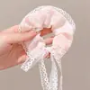 Gravata de Cabelo Elegante e Suave Estilo Coreano 2025 para Mulheres, Nova Faixa de Cabelo de Renda para Penteados de Coque, Acessório de Cabelo