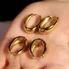 Brincos Europeus e Americanos de Exportação Ins High-End Design Normcore Tendência Brilho Metálico Brilhante Brincos Versáteis para Mulheres