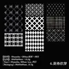 Fita de Renda Yanjipet Série de Cores Vintage Tema Renda INS Material DIY Adesivos Decorativos Reutilizáveis 6 Designs