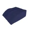 En Stock Al Por Mayor Transfronterizo Cojín Trapezoidal Inflable de PVC, Almohada Inflable Flocada, Reposapiés Inflable de Relajación para Ocio