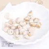 Pedra Natural Triturada Imitação Acrílico Contas Soltas Coloridas Irregulares com Furo Passante Materiais para Miçangas Artesanais DIY Acessórios de Joias