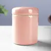 Cerámica Horno Ru Lata de Té Sellada Pequeña Portátil Tarro de Almacenamiento Tarro a Prueba de Humedad Mini Almacenamiento Dispensador Tarro Pequeño