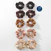 Combinación Transfronteriza de Color Aleatorio Nuevo Estilo Más Vendido Color Sólido Elegante Simple Tela Arte Satín Lazo para el Cabello Accesorio para el Cabello