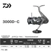 Carrete de Spinning Daiwa 24 Exceler Lt Dawa Slant para Pesca en el Mar, Pesca en Rocas y Pesca Deportiva con Señuelos Profesional