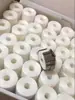 Accesorios para Máquinas de Bordado por Computadora, Hilo Inferior para Bordado sin Canilla, Blanco, Negro, Marrón, Blanco, Un Paquete