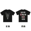 [Transfronterizo 220g] Marca Trendy Americana Vlone Jerry Big V Camiseta Casual Calle Alta Calle Street Pareja Manga Corta Vtg