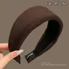 Diadema de lunares versátil estilo coreano Maillard, un imprescindible para peinar y recoger los pelos sueltos, nuevo modelo 2026, para uso diario, accesorio para el cabello para mujer