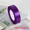 Cinta de Satén de 2 cm Venta al por mayor Transfronteriza Cinta de Seda Cinta Hecha a Mano Cinta de Poliéster Cinta para Caja de Regalo Decoración para Hornear Cinta de Colores Cinta Floral