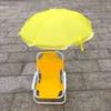 Silla de playa para niños al aire libre con sombrilla, foto de viento coreano, multifunción con sombrillas, silla para niños, silla de playa portátil