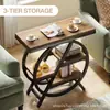 Mesa de Entrada Más Vendida de Amazon con Función de Almacenamiento, Mesa para Sofá para Sala de Estar, Dormitorio, Mesita de Noche o Mesa Lateral para Sofá