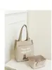 Bolsa de Lona Portátil con un Diseño Elegante, Bolso de Hombro Sencillo para Salidas, Bolso de Mano Compacto, Engrosado para el Viaje Diario, Bolsa para el Almuerzo para el Trabajo