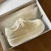 Zapatillas blancas de encaje blanco lechoso con suela gruesa para mujer, nuevas de primavera 2026, estilo coreano de nicho, zapatillas casuales chic para niñas