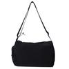 Bolsa de Tela de Nailon Casual Simple Combinable Mochila Unisex Otoño e Invierno Bolso de Cartero Japonés Bandolera de Hombro Único