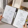 Cuaderno Pizarra A5 con Panel Metálico Extraíble, Bloc de Borrador Borrable, Bloc de Notas, Bloc de Notas Pequeño