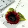 Pintura al óleo de simulación ramo de girasoles hogar pastoral girasol DIY flor artificial decoración de salón de bodas adornos florales