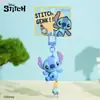 Baimao Serie de Puntadas Genuinas Llavero Lindo con Cuentas, Adorable y Exquisito Colgante de Muñeca Ángel Pareja para Mochila