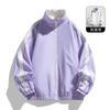 Chaqueta abrigo para hombre de cuello vertical, de alto sentido, nueva de primavera y otoño, reversible, holgada, casual, compra grupal, personalizada, venta al por mayor