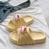 Lindas Zapatillas de Casa Suaves de Eva para Interiores Hello Kitty para Mujer para Usar Afuera Dormitorios Estudiantiles Antideslizantes Sin Olor