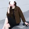 Chaqueta de Mezclilla Casual para Mujer Chaqueta Corta Nueva Primavera y Otoño Estilo Coreano Estilo Occidental Chaqueta Top con Aspecto Delgado que Reduce la Edad