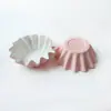 Suporte para Cupcake de Papel para Bolo Lâmpada de Crisântemo Resistente a Altas Temperaturas Sem Moldes Base para Bolo para Assar em Casa Pacote com 50