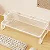 Soporte para laptop, base de enfriamiento, soporte ajustable en altura, estante de soporte, plataforma elevadora de altura para escritorio en casa, soporte suspendido