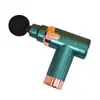 Pistola de massagem Amazon transfronteiriça mini portátil fitness relaxamento muscular pistola de massagem cervical massageador cervical pistola de massagem