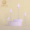 Botella dispensadora de vacío tipo prensa en stock, Botella dispensadora portátil para crema de ojos y cosméticos de viaje, Botella spray para loción