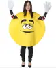Fantasia de Banana para Adultos Homens e Mulheres Cosplay de Halloween Festa Bar Performance Terno M Feijão Terno de Casal Terno de Banana Madura