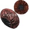 Gorro de dormir grande para mujer transfronterizo europeo y americano, gorro de cuidado del cabello de doble capa con color Ding, gorro de quimioterapia ajustable con botones elásticos para salón de belleza