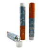 Tubo vacío cosmético de composite de aluminio, tubo de aluminio de alta barrera antioxidación, disponible en acabados mate o brillante, personalizable con múltiples procesos