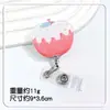 Porta credencial retráctil, Hebilla de fácil extracción, Insignia para personal médico, Porta credencial de acrílico, Clip trasero, Porta credencial de estudiante, Hebilla de extracción