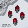 Acessórios de Unha Diablo Transfronteiriços Garra Fantasma Aranha Halloween Amor Cruz Coração Cruzado Liga de Zinco Acessórios de Unha