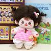 En stock Venta al por mayor 20cm Muñeca de algodón Vestido Lolita Traje de sirvienta Muñeca Estrella Ropa de muñeca