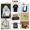 Pegatinas de Transferencia Térmica de PVC Camiseta Ropa Familiar Dibujos Animados Cojín Logotipo Camisa Publicitaria Bolsa Impresión Película Elástica Térmica para Letras