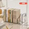 Soporte de Libro Integrado con Portalápices Estante de Almacenamiento para Organización de Libros Estudiantiles Estante Portátil de Escritorio para Almacenamiento de Libros