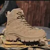 2025 nuevas botas de desierto de caña alta talla grande transfronterizas botas de entrenamiento de campo para camping botas de senderismo para exteriores botas de senderismo para hombre