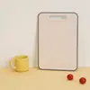 Tábua de Corte Antibacteriana e Antimofo Doméstica Conjunto de Tábuas de Plástico para Cozinha Tábua Antiderrapante para Cortar Ossos Dupla Face