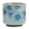 Taza de Bambú Sol Azul y Blanco Taza de Té Taza Maestra Personal para Beber Té para Mujer Taza Individual Taza de Té de Cerámica China