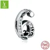 Cuentas de plata de ley s925 con números arábigos transfronterizos, estilo retro, accesorios de joyería DIY SCC1418