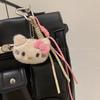Bolsa de Gato KT Pendurada Desenho Animado Chaveiro de Gato Fofo Corda de Escalada Corrente Pendurada