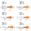 Cuchillo y Tenedor para Queso Set de 4 Piezas Acero Inoxidable Cuchillo para Mantequilla Exquisito Cuchillo para Queso Infantil Cuchillo para Crema Cuchillo para Pizza Vajilla Estilo Occidental