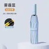 Guarda-chuva de Vinil Espesso com Proteção Solar Atualizado Venda por Atacado Guarda-chuva Dobrável Manual de Negócios Guarda-chuva para Sol e Chuva Masculino Proteção Solar de Uso Duplo