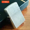 Encendedor de Queroseno a Prueba de Viento Original ZORRO ZORRO con Carcasa de Cobre Vintage Retro Nostálgico Encendedor de Combustible Transfronterizo