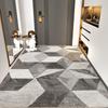 Alfombra de entrada Advanced Sense, resistente a la suciedad, para dormitorio, mesita de noche, de fácil cuidado, para sala de estar, gruesa, ligera y de lujo.