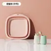 Lavabo plegable para dormitorio y uso doméstico, lavabo para estudiantes, cuenca de plástico portátil para viajes, disponible en varios tamaños, lavabo retráctil