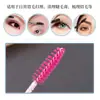 Cepillos Desechables para Pestañas Empacados en Tubo al por Mayor, Portátiles con Pedrería, Peines para Pestañas Empacados Individualmente, Cepillos para Maquillaje de Cejas, Cepillos para Pestañas